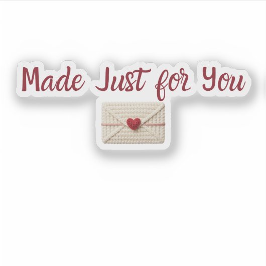 Made Just for You Sticker | Packaging Lab (Vorderseite)