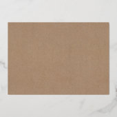 Made me Get you card Funny Trauzeuge Vorschlag Folieneinladung (Rückseite)