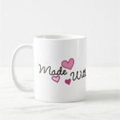 Made mit Liebe Kaffeetasse (Links)