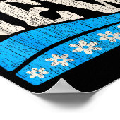 Made New Baptism Christian 2 Cor 5_17 Baptized Boy Poster (Ecke)