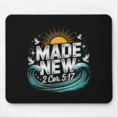 Made New Baptism Shirt Christian Shirts For Youth Mousepad (Vorne)