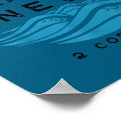 Made New Baptism With Water Splash 2 Corinthians 5 Poster (Ecke)