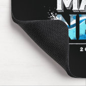 Made New Baptized Baptism  Mousepad (Ecke)