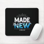Made New Baptized Baptism  Mousepad (Mit Mouse)
