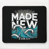 Made New Baptized Baptism Mousepad (Vorne)