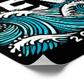 Made New Baptized Baptism  Poster (Ecke)