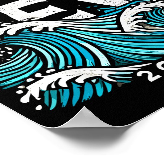 Made New Baptized Baptism  Poster (Ecke)