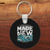 Made New Baptized Baptism Schlüsselanhänger (Vorderseite)