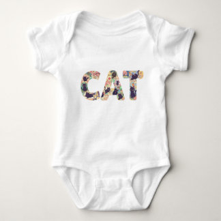Made of Cat Baby Strampler