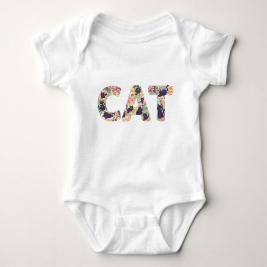 Made of Cat Baby Strampler (Vorderseite)