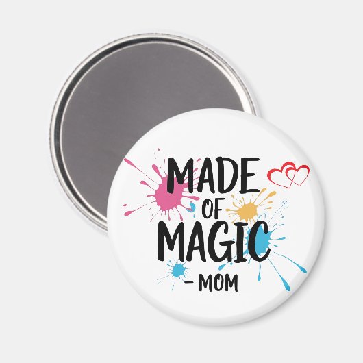 Made of Magic Mama Magnet (Vorderseite/Rückseite)