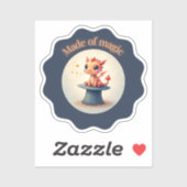 Made of Magic - Niedlich Dragon Sticker (Blatt)
