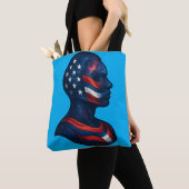"Made of Stars & Stripes" - Celestial American Tasche (Von Nahem)