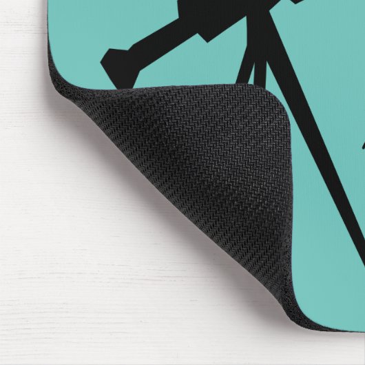 Made of Stars Teleskop Zitat Mousepad (Ecke)