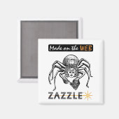 Made on the WEB Magnet (Vorderseite/Rückseite)