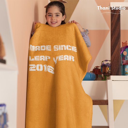 Made seit Leap Year.. 29. Februar Sherpadecke