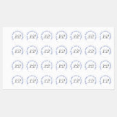 Made with Liebe by Oma Customizable Iron-On Etiketten (Blatt)