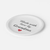 Made with Liebe by Oma Pappteller (Schrägansicht)