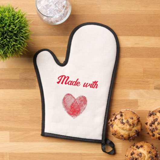 Made with Liebe Cookie Ofenhandschuh (Oben unten)