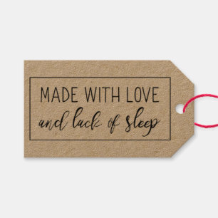 Made with Liebe Funny Geschenkanhänger