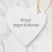 Made with Liebe Geschenkanhänger (Rückseite)