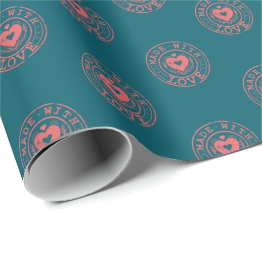 Made with Liebe Geschenkpapier (Rolleneckpunkt)