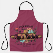 Made with Liebe Gigi's Kitchen Schürze (Vorderseite)