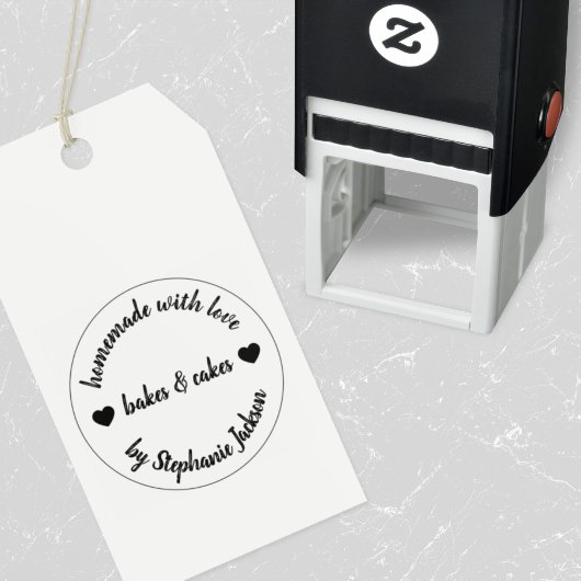 Made with Liebe | Hausgemachte Backwaren Modernes Permastempel