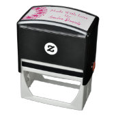 Made with Liebe Heart Wreath Self-Inking Briefmark Permastempel (Produkt)