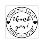 Made with Liebe & Individuelle Name Product Vielen Permastempel (Design)