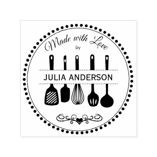 Made with Liebe Kitchen Utensils Permastempel (Design)