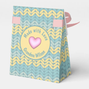 Made with Liebe Knetted Crochet Yarn Custom Gevor Geschenkschachtel