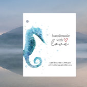 Made with Liebe | Meerpferd Geschenkanhänger