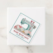Made with Liebe | Personalisiertes Nähen Geschenkanhänger (Beispiel)