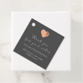 Made with Liebe Simple Heart Black Web Discount Ro Geschenkanhänger (Beispiel)