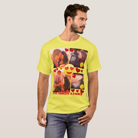 Made with Liebe T-Shirt (Vorne ganz)