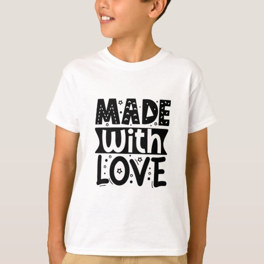 Made with Liebe T-Shirt (Vorderseite)
