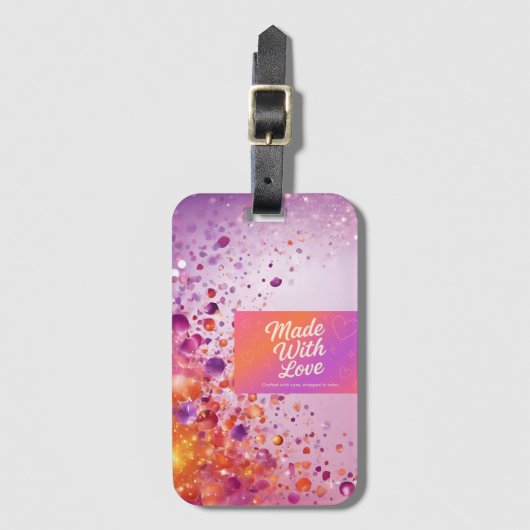 Made with Liebe Watch Gepäckanhänger (Vorderseite Vertikal)