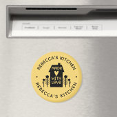 Made with Liebe Yelllow Küche Magnet (In Situ (Geschirrspüler))