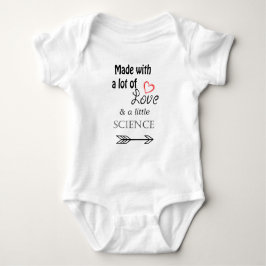 Made With Love And A Little Science Baby Strampler