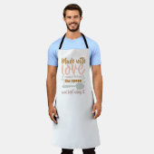 Made with Love Schürze (Getragen)
