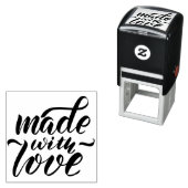 Made With Love Script Design Permastempel (Beispiel)