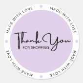 Made with Love Stickers (Vorderseite)