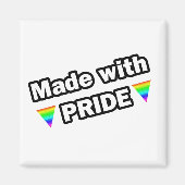 Made with Pride Magnet (Vorne)