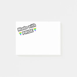Made with Pride Post-it Klebezettel