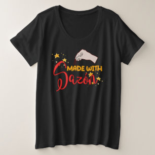 Made with Sazón and a GANT LOT LOT Große Größe T-Shirt
