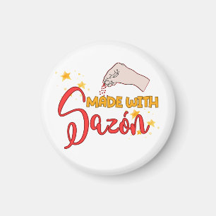 Made with Sazón and a GANT LOT LOT Magnet