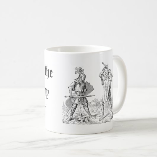 Made with the Tars of My Enemies - Ritter Kaffeetasse (VorderseiteRechts)