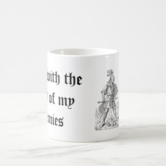 Made with the Tars of My Enemies - Ritter Kaffeetasse (Mittel)