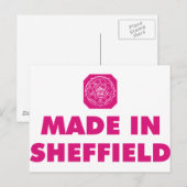 madeinsheffield postkarte (Vorne/Hinten)